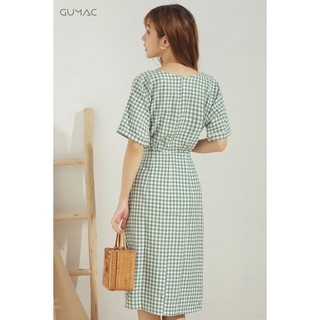 Đầm tay dơi nút bọc DA625 GUMAC