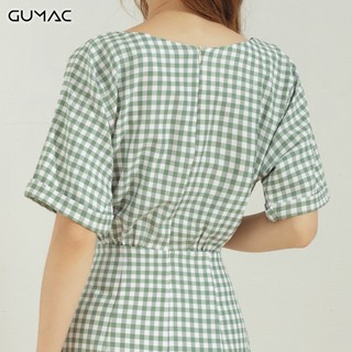 Đầm tay dơi nút bọc DA625 GUMAC