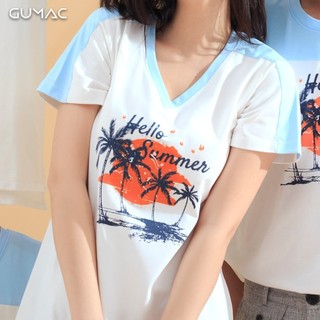 Đầm phối Hello summer DA759 GUMAC