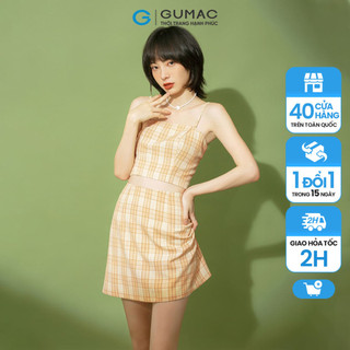 Áo nữ caro 2 dây GUMAC đủ màu, đủ size, cá tính năng động AB113