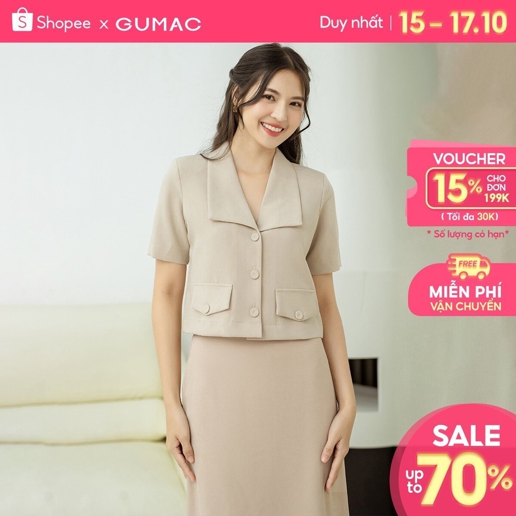 Đầm body da beo GUMAC MS06910_DO