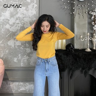 Áo thun da cá tay dài GUMAC AT01967