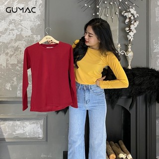 Áo thun da cá tay dài GUMAC AT01967