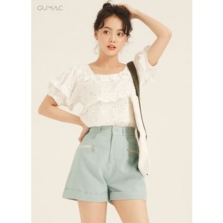 Áo babydoll phối bèo AA8103 GUMAC