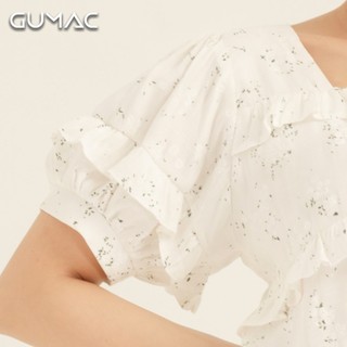 Áo babydoll phối bèo AA8103 GUMAC