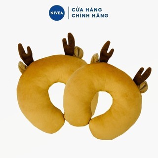 Gối kê cổ chữ U tuần lộc xinh xắn - quà tặng Nivea