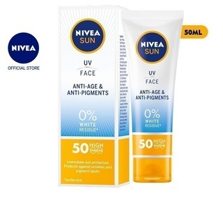 Kem chống nắng NIVEA giúp ngăn ngừa lão hóa SPF50 UV Face Q10 Anti-pigments (50ml) - 86086