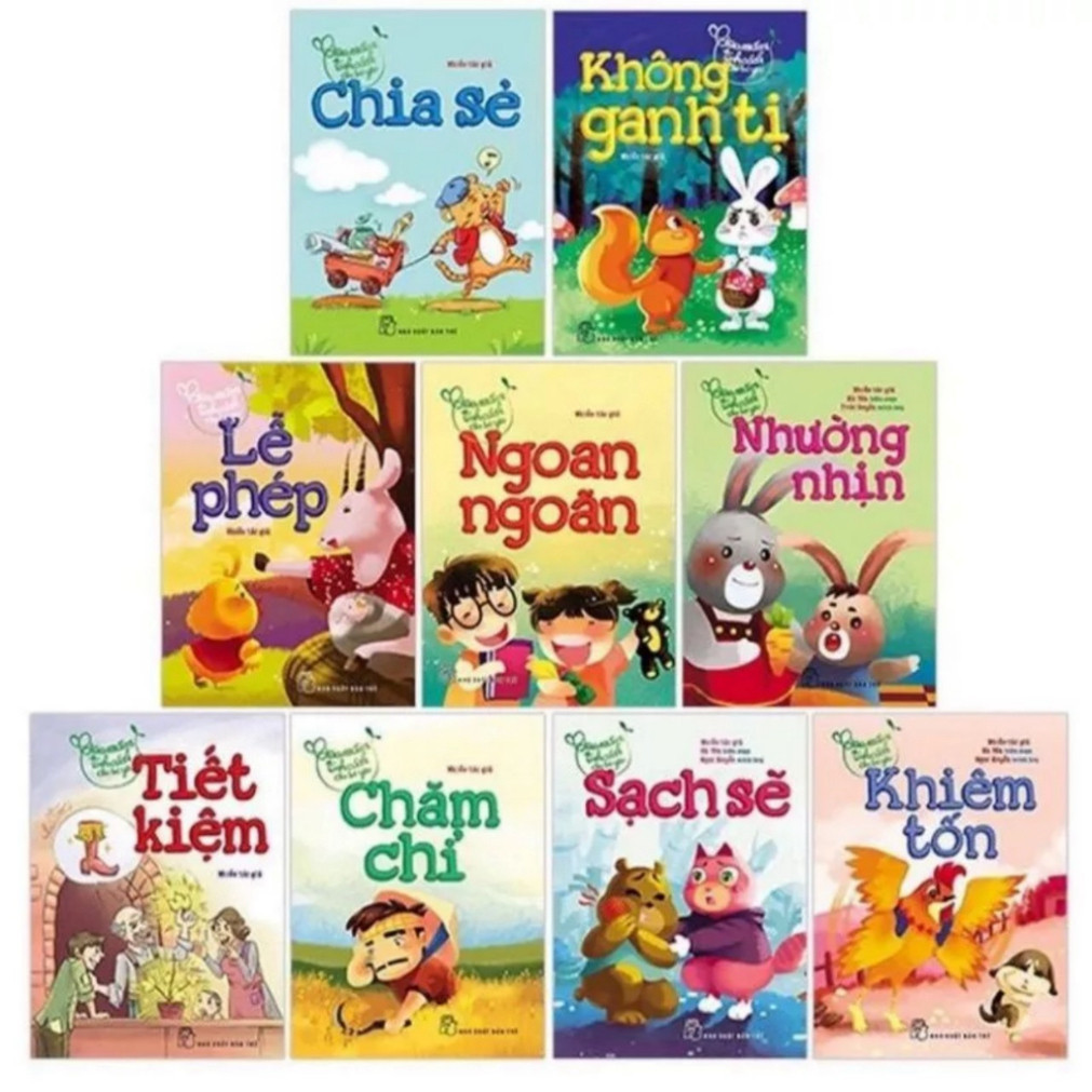 Sách - Gieo mầm tính cách cho bé yêu (Bộ 9 Cuốn)
