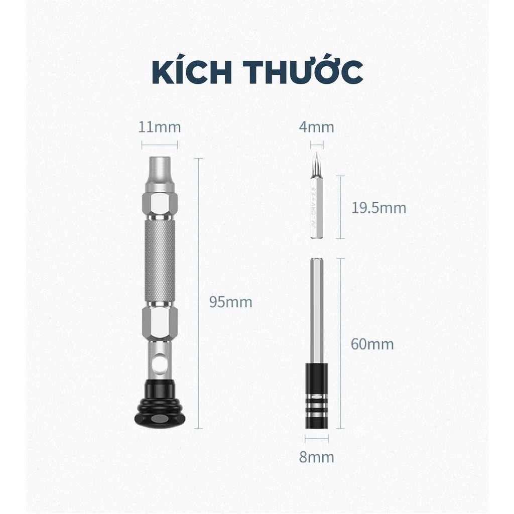 Bộ tuốc nơ vít hợp kim nhôm 38 trong 1 đa chức năng UGREEN CM372 80459