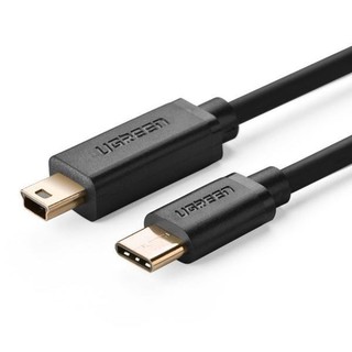 Dây USB Mini to Type-C mạ vàng Ugreen US153