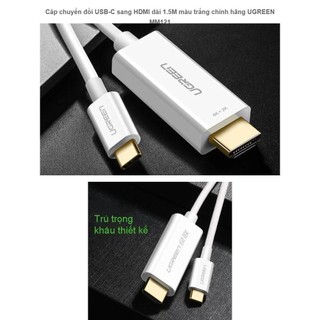 Cáp chuyển đổi USB-C sang HDMI UGREEN MM121