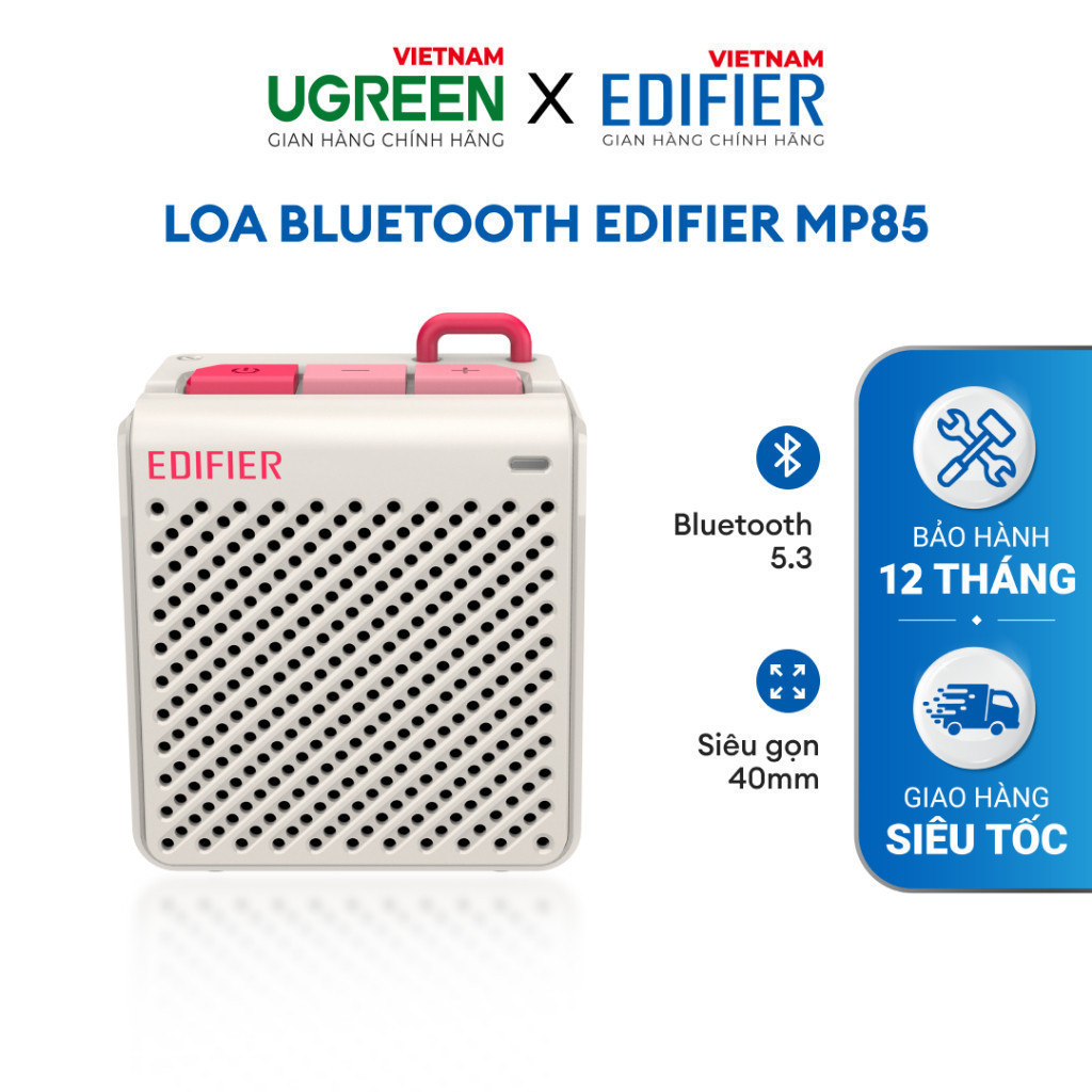 [QUÀ TẶNG KHÔNG BÁN] Loa Bluetooth V5.3 Wireless EDIFIER MP85 | Thời lượng pin 8H | Edifier Connect 