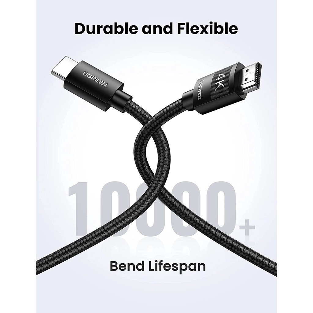 [Outlet] Cáp HDMI 2.0 hỗ trợ 4K UGREEN HD119 | BigBuy360 - bigbuy360.vn