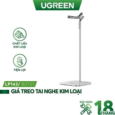 Giá đỡ tai nghe dạng đứng chất liệu kim loại UGREEN LP143 80701