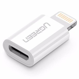 Đầu chuyển đổi Micro USB sang Lightning có chứng chỉ MFI UGREEN