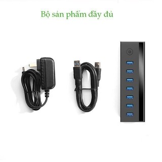Bộ chia Hub USB 3.0 7 cổng UGREEN US219 - Chính hãng - Bảo hành 18 tháng 1 đổi 1 30845 40522