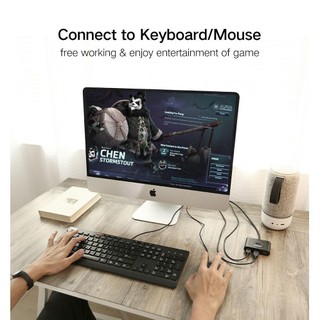 Hub USB 3.0 4 cổng tốc độ 5Gbps UGREEN CR113 20282