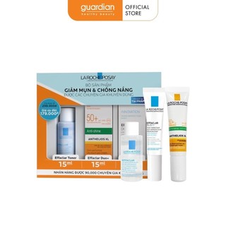 [Take-out] Bộ sản phẩm La Roche Posay ( Effaclar Toner 15ml + Effaclar Duo+ 15ml + Anthelios Dry Touch 15ml)