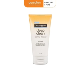 Sữa rửa mặt Neutrogena Deep Clean Foam Cleanser sạch và kiểm soát nhờn 100g