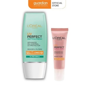 Kem Chống Nắng Kiềm Dầu L'oreal SPF 50+/PA++++ (30ml) + Tặng kèm 1 tuýp kem chống nắng L'oreal 15ml