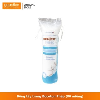 Bông tẩy trang Bocoton Pháp (80 miếng)