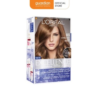 Kem Nhuộm Tóc Nâng Sáng L'Oreal Paris Hair Color #03 Màu Nâu Khói (172ml)