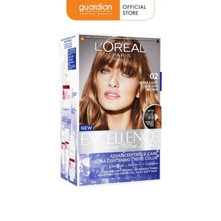 Kem Nhuộm Tóc Nâng Sáng L'Oreal Paris Hair Color #02 Màu Nâu Vàng (172ml)