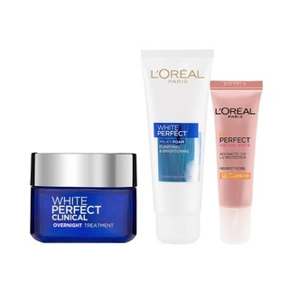 Bộ Kem L'Oreal Paris Sáng Mịn Ngừa Thâm Nám
