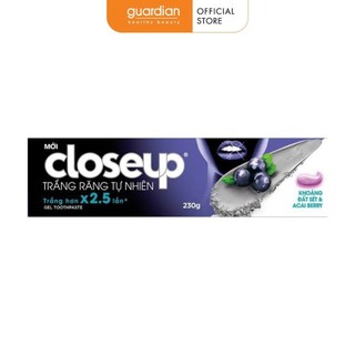 Kem đánh răng Close up Khoáng đất sét và Acai Berry 230g