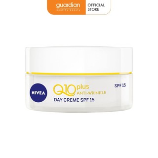 Kem giúp làm giảm nếp nhăn Nivea Q10 Plus SPF15 ban ngày (50ml)