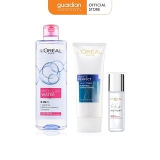 Bộ Sản Phẩm Thanh Lọc Mềm Mịn Và Sáng Da L'oreal Paris Nourishing