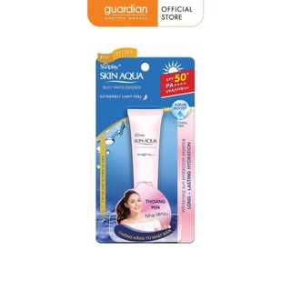Tinh Chất Chống Nắng Dưỡng Trắng Sunplay Skin Aqua Silky White Essence SPF 50+ PA+++ (25g)