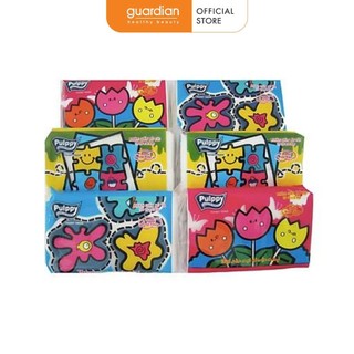  Khăn giấy bỏ túi Pulppy hương trái cây (Lốc 6 gói)