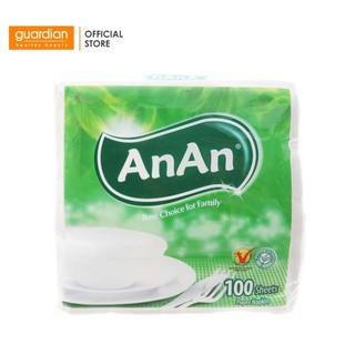 Khăn giấy ăn An An 100 tờ