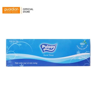 Khăn giấy lụa Pulppy (Hộp 180 tờ)