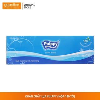 Khăn giấy lụa Pulppy (Hộp 180 tờ)