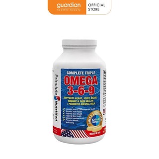 Viên Uống Bổ Sung Omega 3-6-9 Bổ Não - Mắt - Tim mạch Principle Nutrition 150 Viên/Hộp
