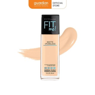 Kem Nền Mịn Lì Từ Nhiên Maybelline Fit Me Tông 128 30ml