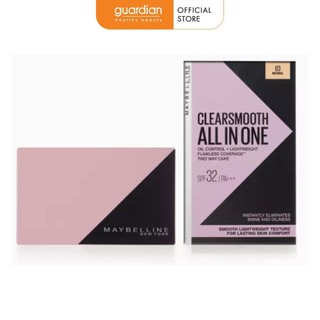 Phấn Trang Điểm Siêu Mịn 5 Trong 1 Maybelline Clearsmooth All In One UV 9g (Tông Tự Nhiên - Natural)