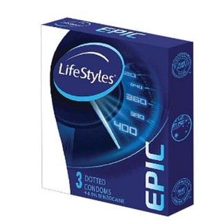 Bao cao su LifeStyles Epic (3 cái/hộp)