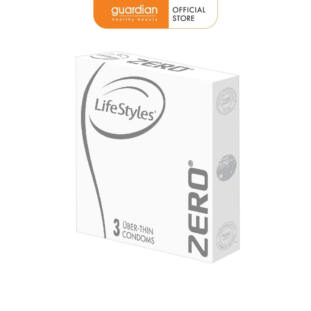 Bao cao su LifeStyles Zero (3 cái/hộp)