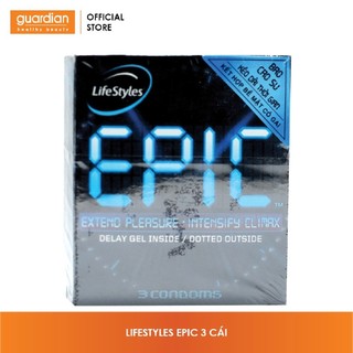 Bao cao su LifeStyles Epic (3 cái/hộp)