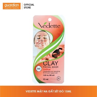 Mặt Nạ Đất Sét Đỏ Cedrus Vedette 15ml