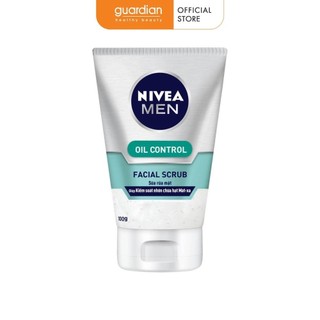 [Take-out] Sữa Rửa Mặt Nivea Men Giúp Kiểm Soát Nhờn Chứa Hạt Mát-Xa 100g