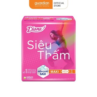 Băng vệ sinh Diana siêu thấm siêu mỏng không cánh 23cm