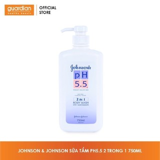 Sữa Tắm 2 Trong 1 PH5.5 Johnson & Johnson 750ml