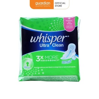 Băng vệ sinh Whisper có cánh ngày 10 miếng 24cm