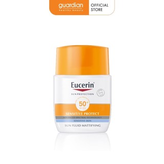Kem Chống Nắng Cho Da Nhạy Cảm Eucerin Sun Fluid Mattifying SPF50+ 50ml