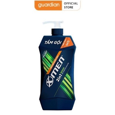 Tắm Gội Nước Hoa X-Men Wood 2in1 Thơm Lâu Sạch Sâu 650G