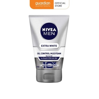 Sữa Rửa Mặt Mud Giúp Sáng Da & Kiểm Soát Nhờn NIVEA MEN 100Gr